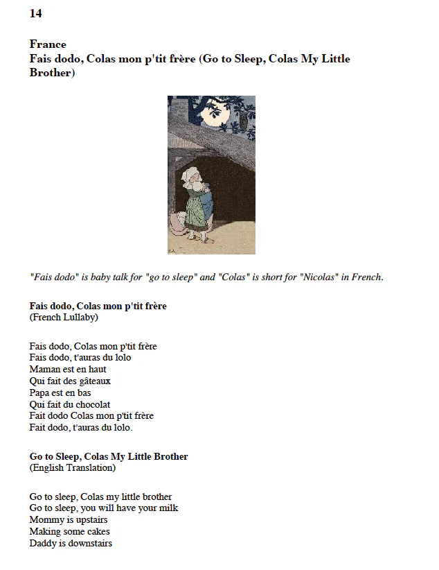 Lullabies Around The World Ebook - Image 3